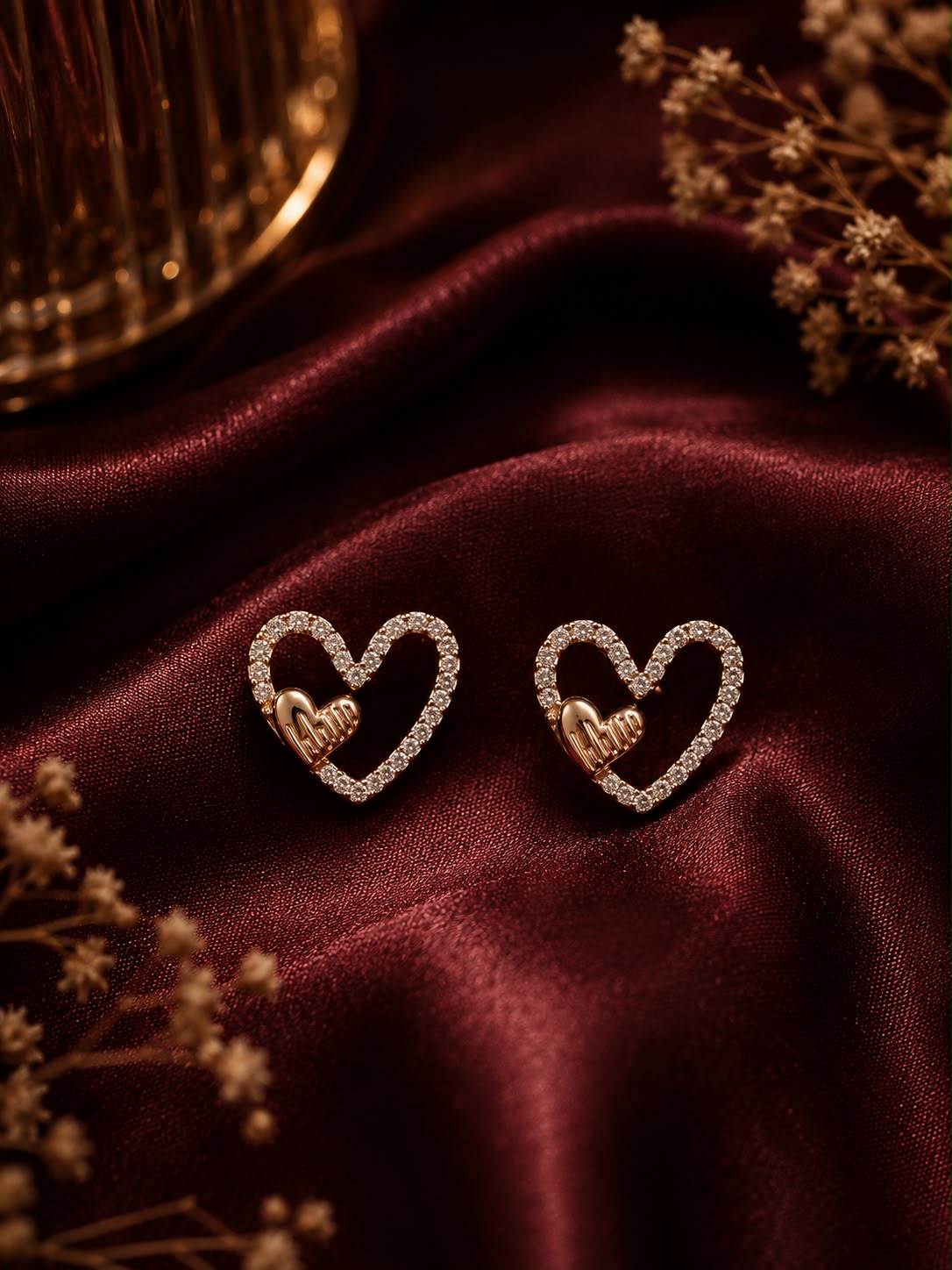 Eternal Embrace Studs, view 1