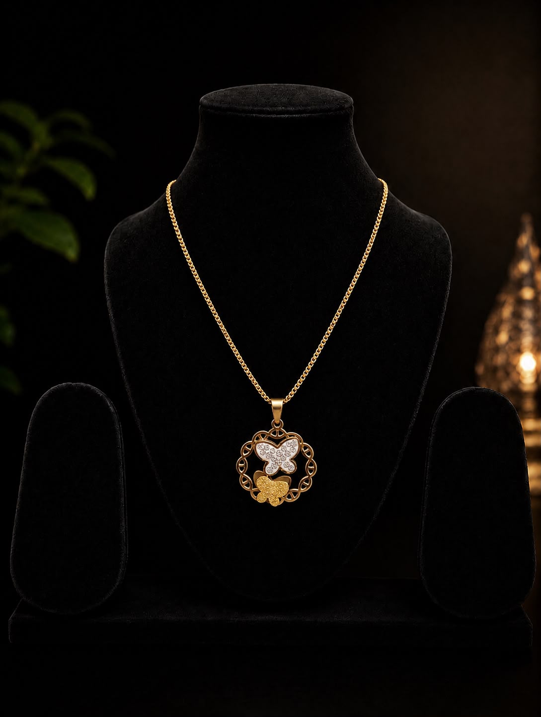 Butterfly Reverie Necklace, view 3