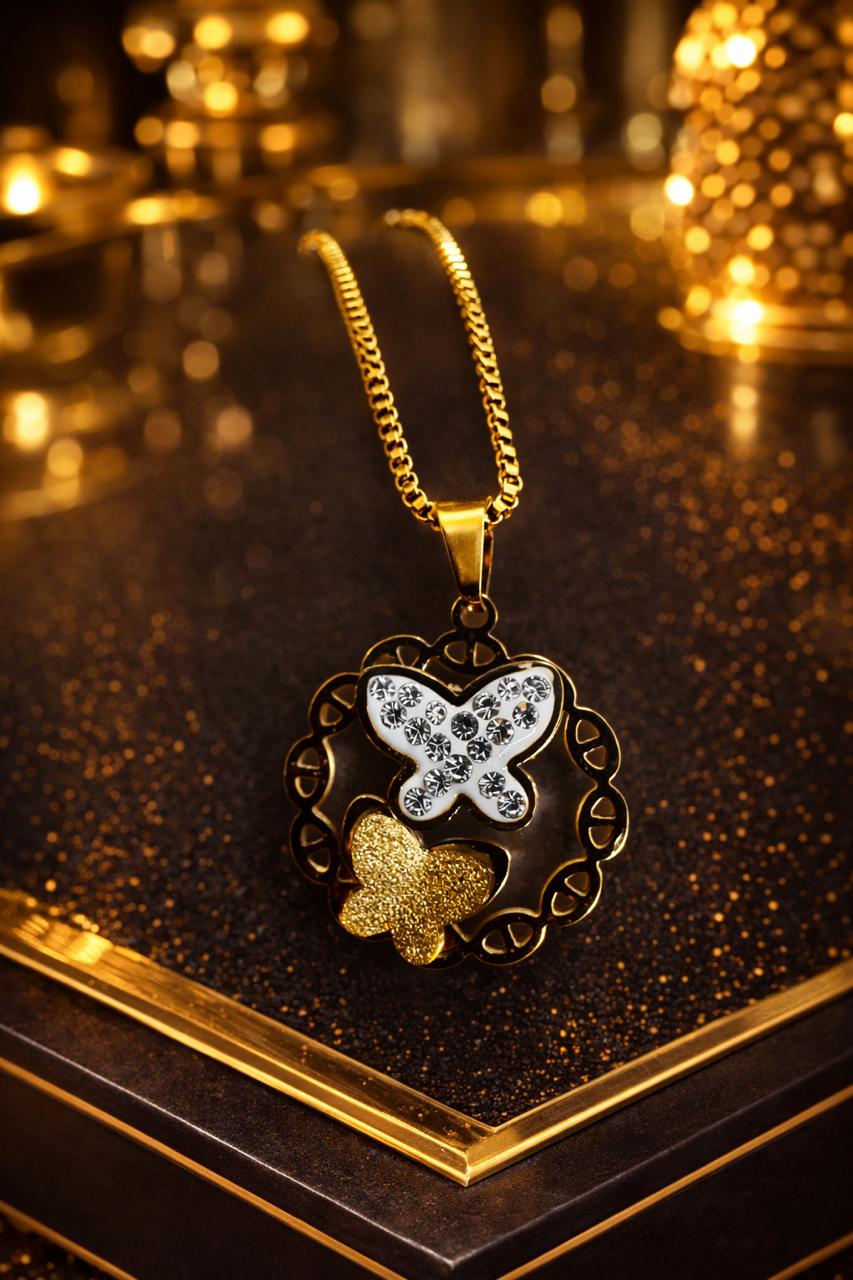 Butterfly Reverie Necklace, view 5